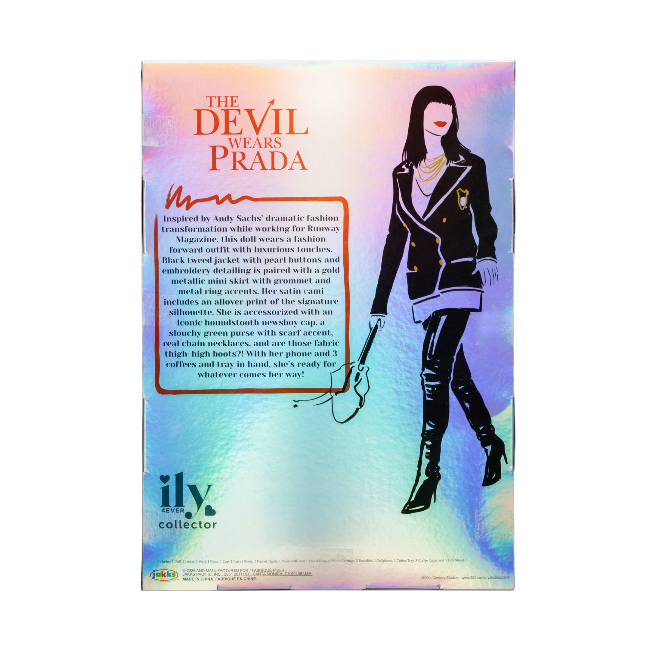 Disney Ily 4Ever Devil Wears Prada Inspired by Andy Sachs Collectible Fashion Doll