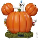 Disney Mickey Mouse Pumpkin House Halloween Illuminated Haunting Music Indoor