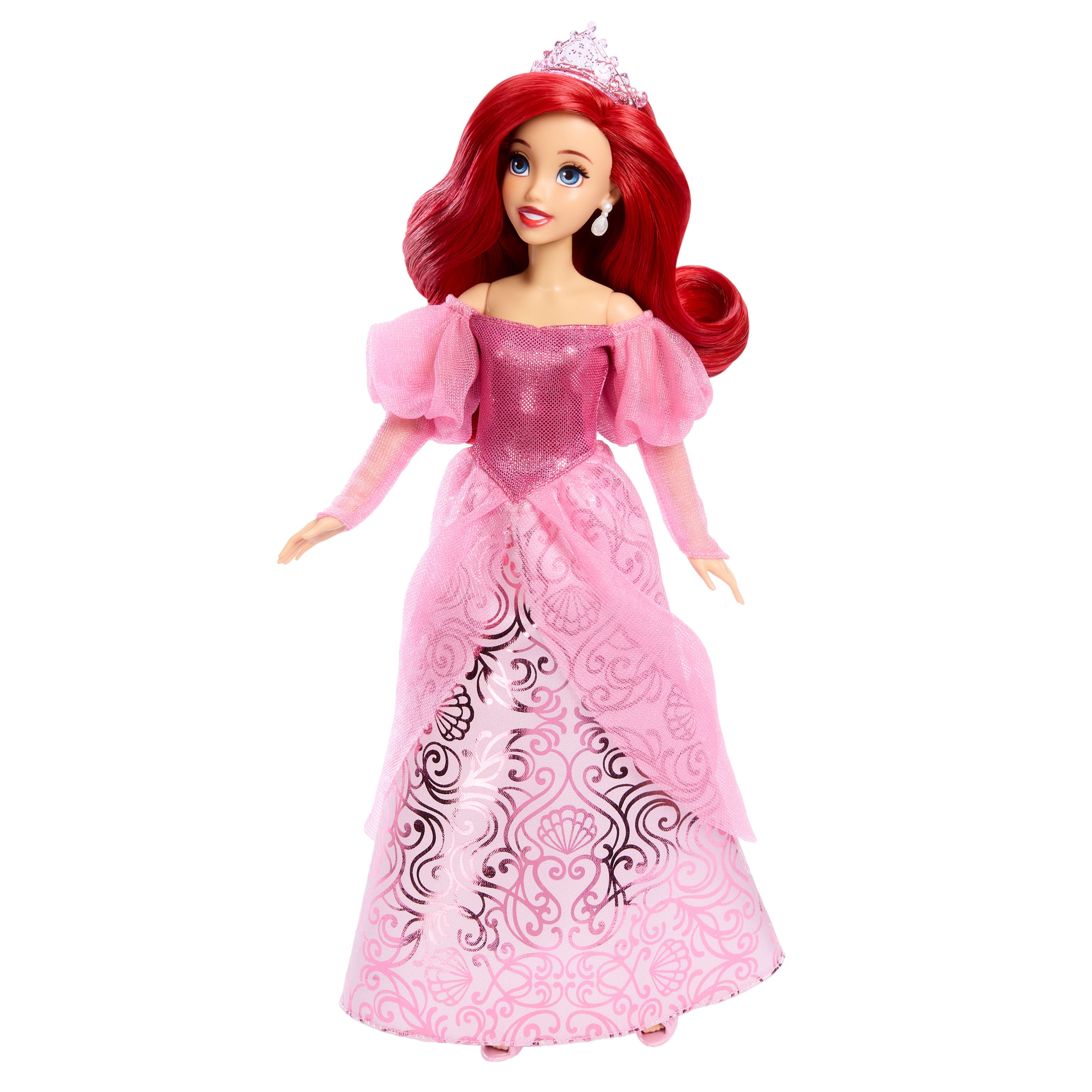 Disney Princess Enchanted Stories Ariel Fashion Doll with Sparkling Dress  Walmart Exclusive