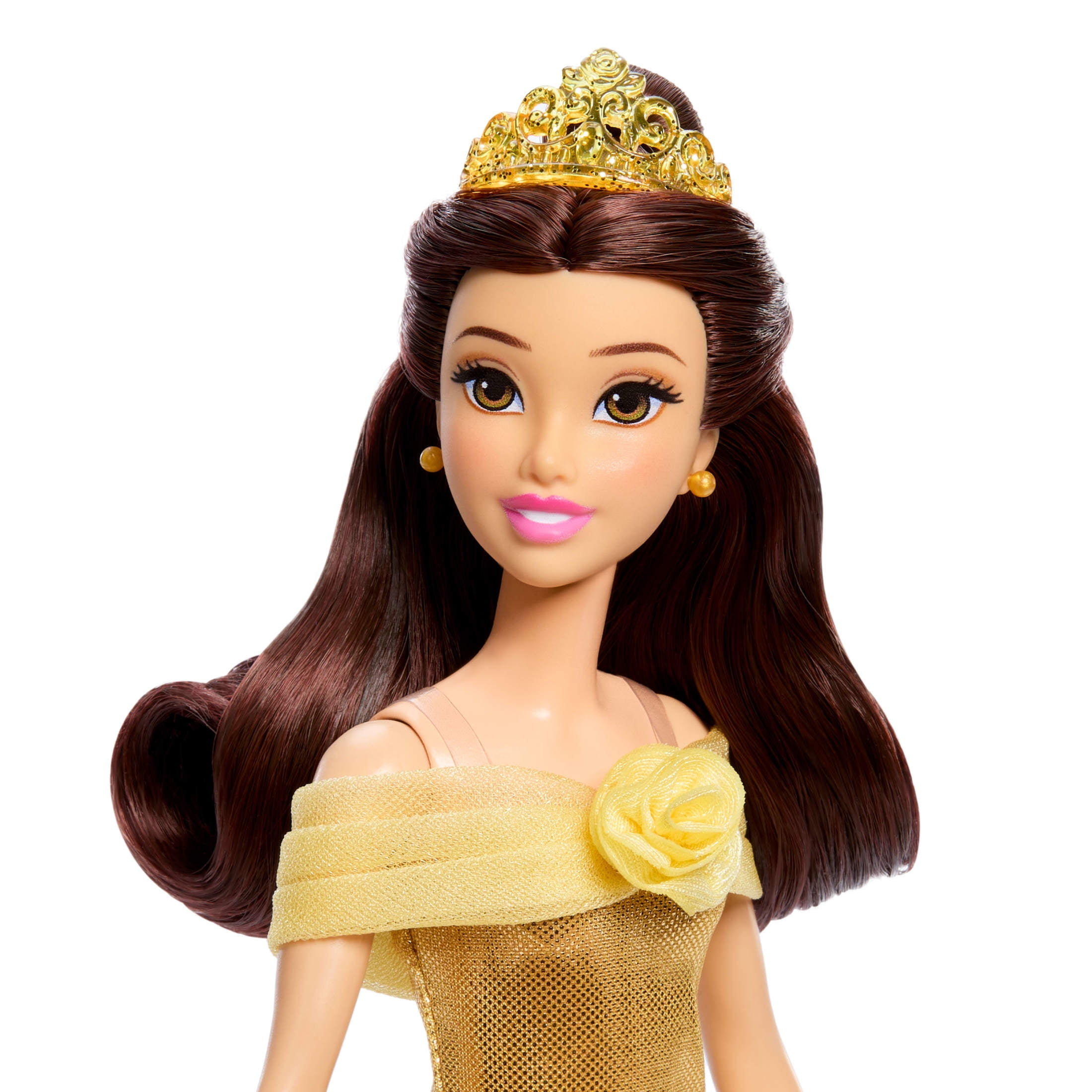 Disney Princess Enchanted Stories Belle Fashion Doll with Sparkling Dress  Walmart Exclusive 