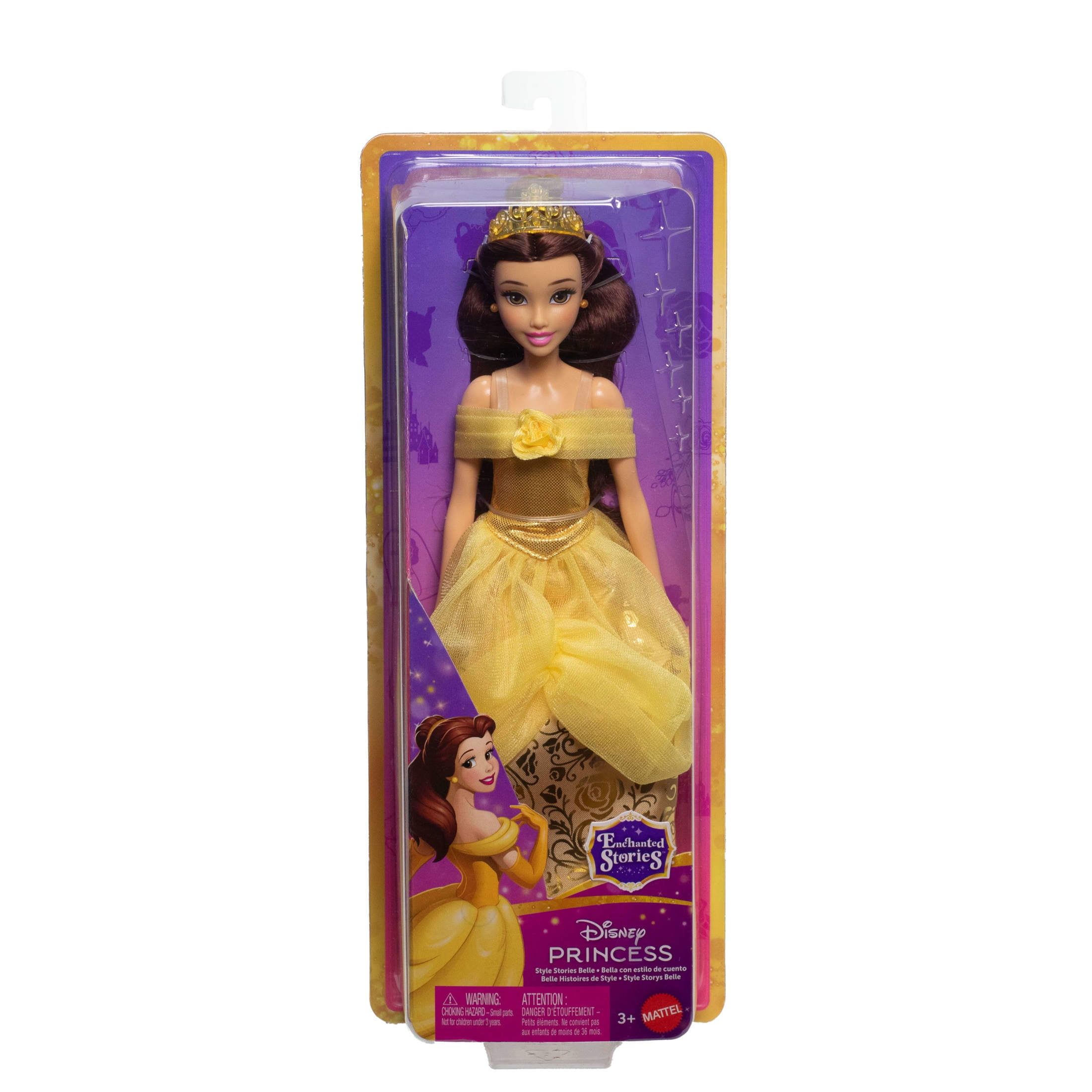 Disney Princess Enchanted Stories Belle Fashion Doll with Sparkling Dress  Walmart Exclusive 