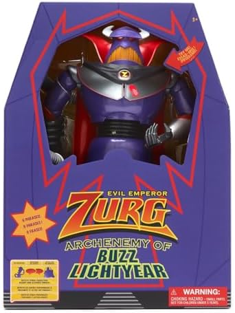 Disney Store Official Zurg Talking Action Figure from Toy Story  Features Sounds and Phrases from the Movies  Interacts with Other Figures and Toys