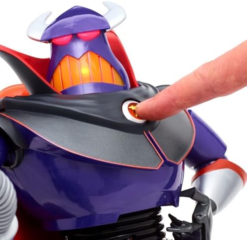 Disney Store Official Zurg Talking Action Figure from Toy Story  Features Sounds and Phrases from the Movies  Interacts with Other Figures and Toys