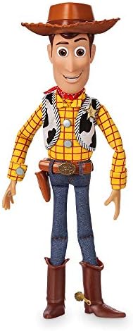 Disney Store Official Sheriff Woody Talking Action Figure from Toy Story  Features Sounds and Phrases from the Movies  Interacts with Other Figures and Toys