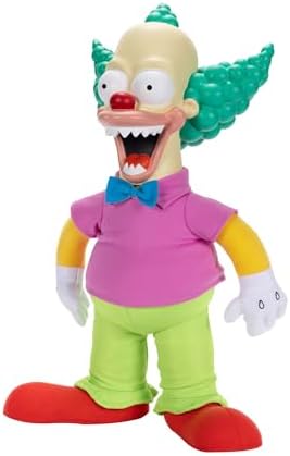 Disney The Simpsons Talking Krusty Doll Plush  16 Inches Tall Good and Evil Krusty Pull String Doll Toy  from The Classic Treehouse of Horror III Episode
