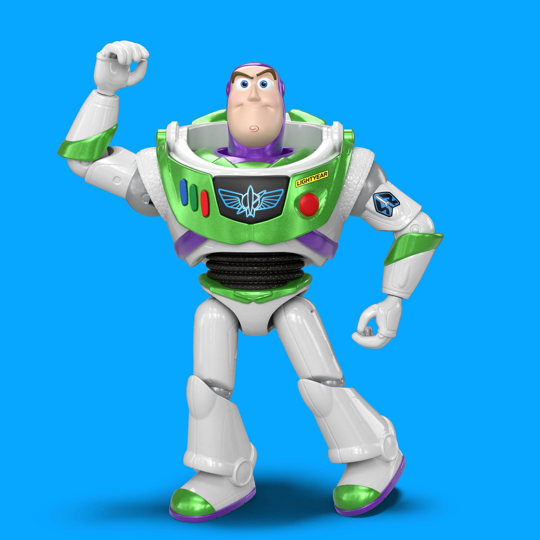 Disney and Pixar Toy Story 5 Hi Tech Edition Buzz Lightyear Action Figure Posable 7 Inch Playscale