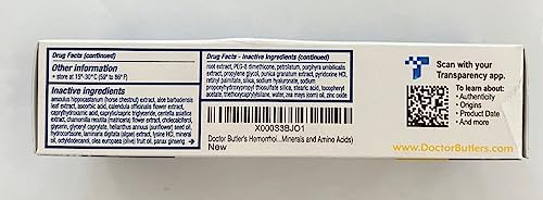 Doctor Butler s Hemorrhoid & Fissure Ointment   Hemorrhoid Treatment and Hemorrhoid Cream with Lidocaine and Phenylephrine HCI for Fast Acting Relief of Pain  Swelling  Discomfort  and Itching  1 oz