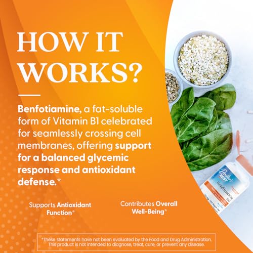 Doctors BEST Benfotiamine 150  Supports Glycemic Balance & Metabolic Response  Non GMO  Gluten Free  Soy Free  Vegan 120 Veggie Caps