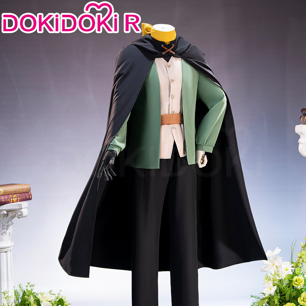 DokiDoki-R Anime Cosplay Green Black Suit With Cape (Tallas XS-3XL)