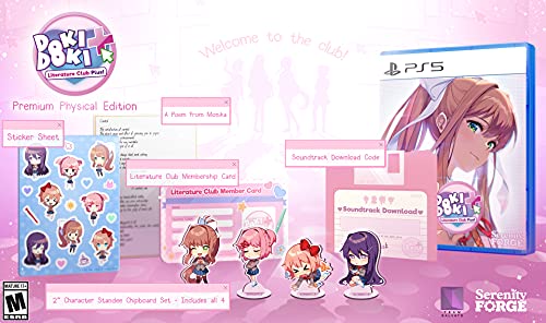Doki Doki Literature Club Plus  Premium Physical Edition   PlayStation 5