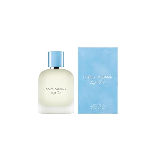 Dolce&Gabbana New Light Blue Pour Homme  Eau de Toilette Spray  for Men   100 ml / 3 3 fl  oz