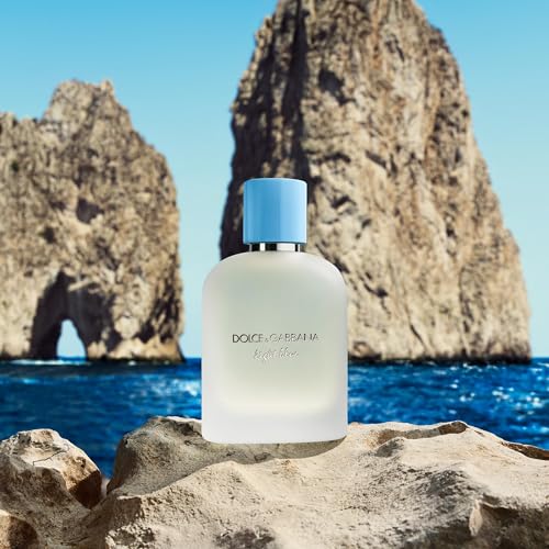 Dolce&Gabbana New Light Blue Pour Homme  Eau de Toilette Spray  for Men   100 ml / 3 3 fl  oz