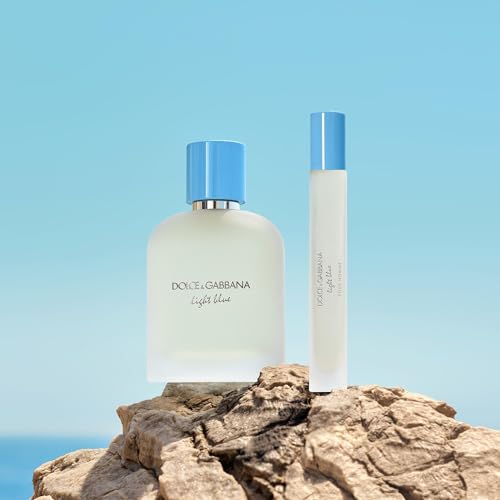 Dolce&Gabbana New Light Blue Pour Homme  Eau de Toilette Spray  for Men   100 ml / 3 3 fl  oz