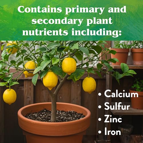 Down To Earth All Natural Fertilizers Organic Citrus Mix   Plant Food for Lemons  Limes  Oranges and Avocados 6 3 3  25 lb