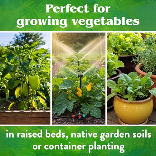 Down To Earth All Natural Fertilizers Organic Vegetable Garden   Plant Food for Vegetables  Herbs  Greens and Raised Beds 4 4 4  5 lb