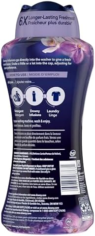 Downy Calm In Wash Laundry Scent Booster Beads  Soothing Lavender And Vanilla Bean Scent  24 0 OZ  Laundry Scent Beads  Long Lasting Freshness