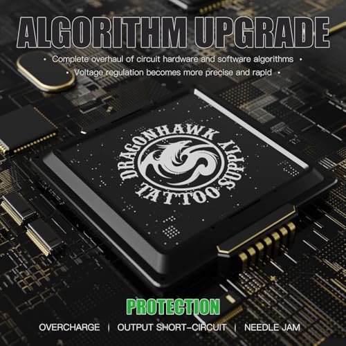 Dragonhawk A1 Beginner Tattoo Kit  Wireless Complete Pro Tattoo Gun Pen Machine Kit  Cartridges Tattoo Machine Needles