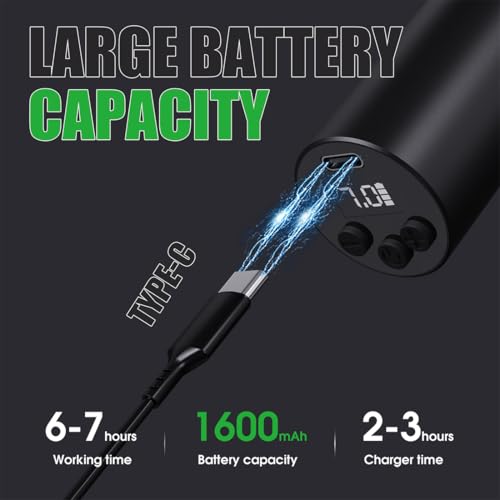 Dragonhawk A1 Beginner Tattoo Kit  Wireless Complete Pro Tattoo Gun Pen Machine Kit  Cartridges Tattoo Machine Needles