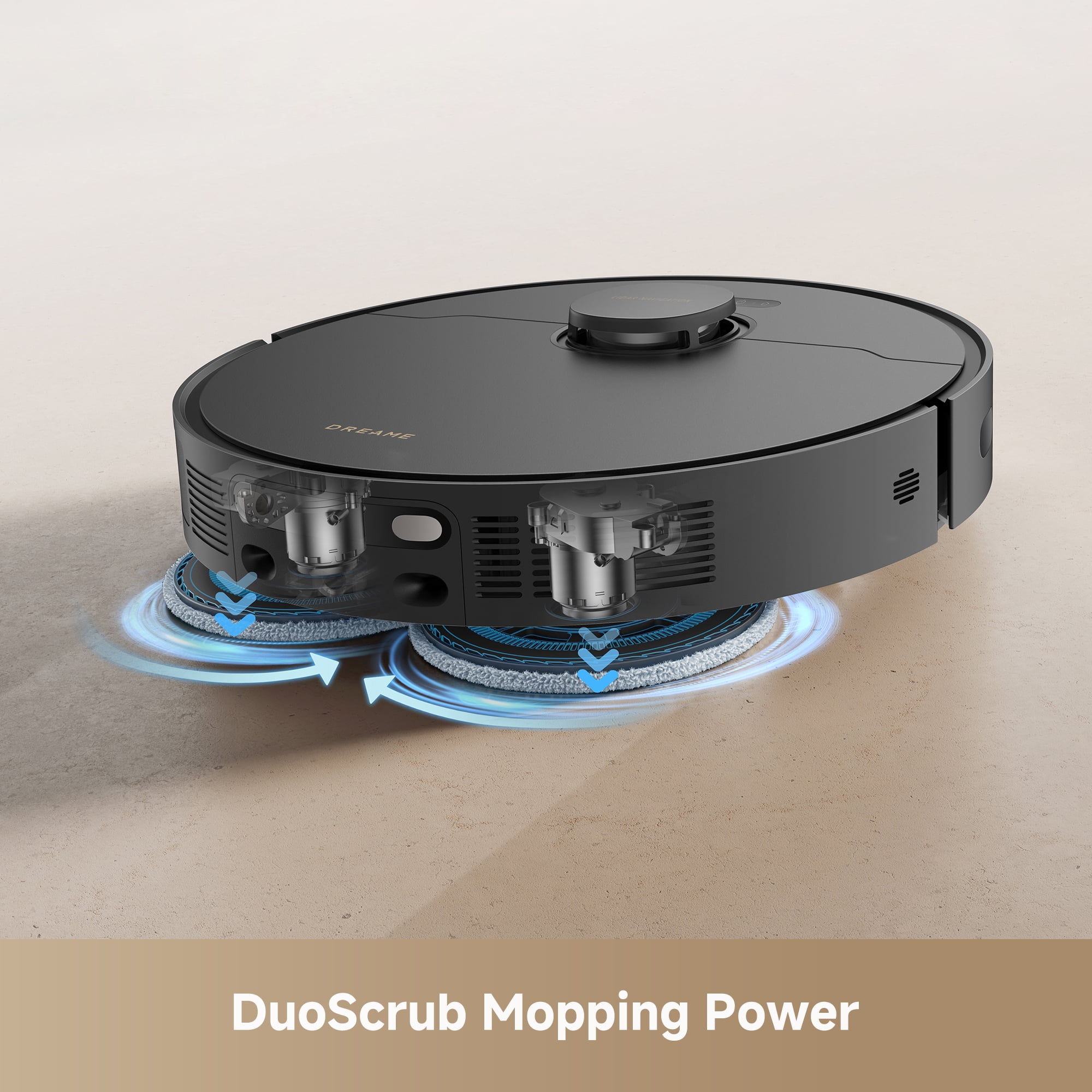 Dreame GoVac 400 Robot Vacuum and Mop with Auto Empty  Mop Self Cleaning  13KPa Suction  Ultrasonic Carpet Sensing