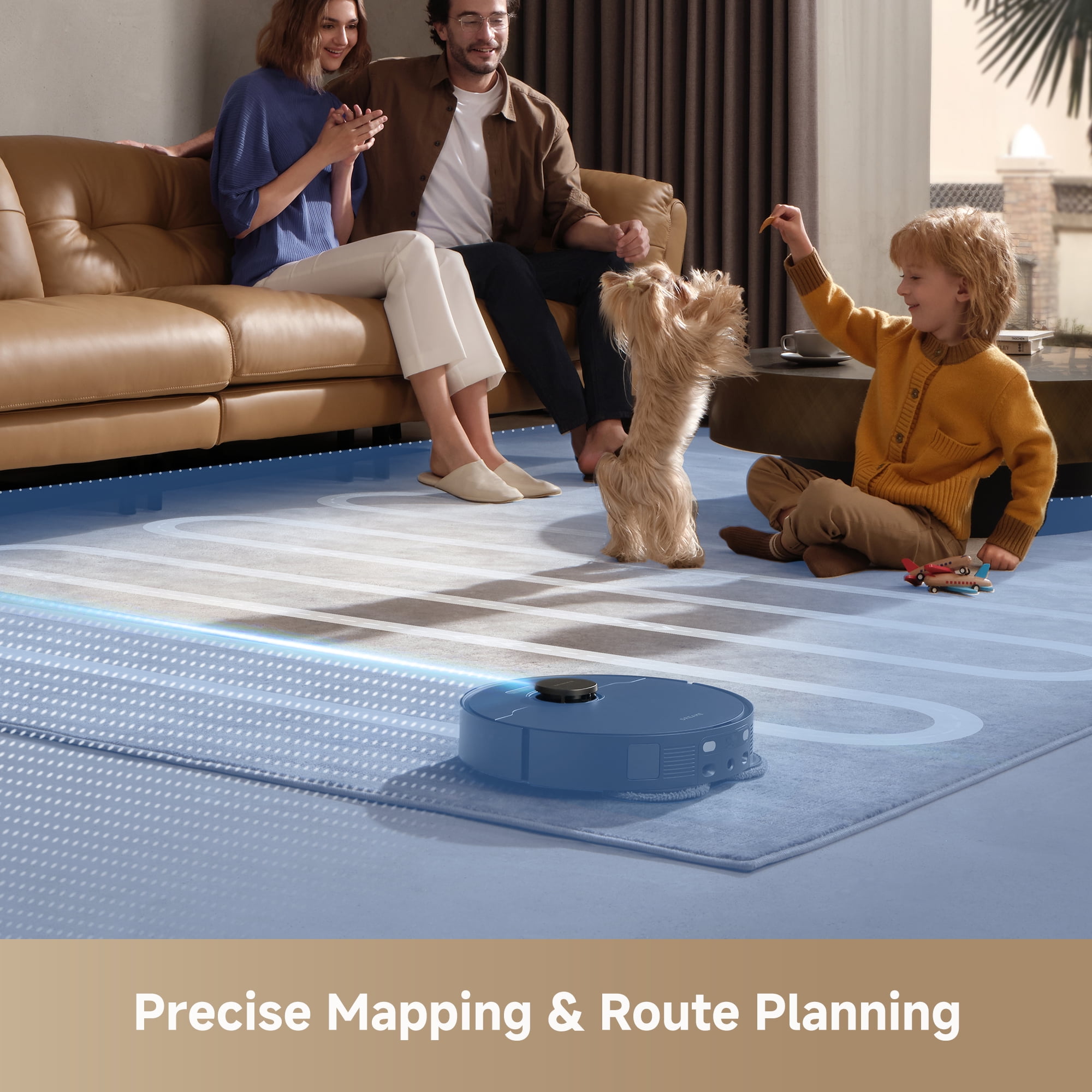 Dreame GoVac 400 Robot Vacuum and Mop with Auto Empty  Mop Self Cleaning  13KPa Suction  Ultrasonic Carpet Sensing