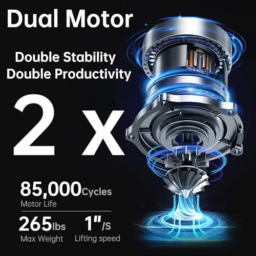 Dual Motor Standing Desk Frame  Electric Adjustable Legs with Memory Presets  Stand Up Desk Frame Workstation  with Cable Management Tray  Headphone Hook  Caster Wheels  for Home Office