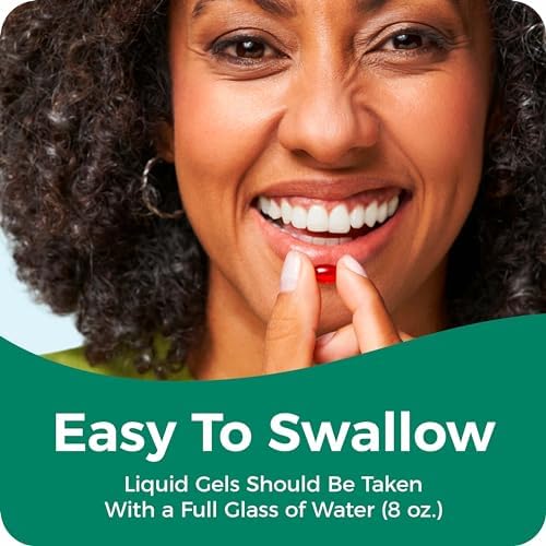 Dulcolax Stool Softener Laxative Liquid Gel Capsules  Gentle Constipation Relief for Hard  Dry Stools  Docusate Sodium 100 mg  50 Count