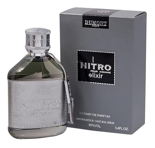 Dumont Nitro Red 3 4 Fl Oz Eau De Parfum for Men   Rich Fruity Woody Floral Fragrance   Luxurious Long Lasting Scent
