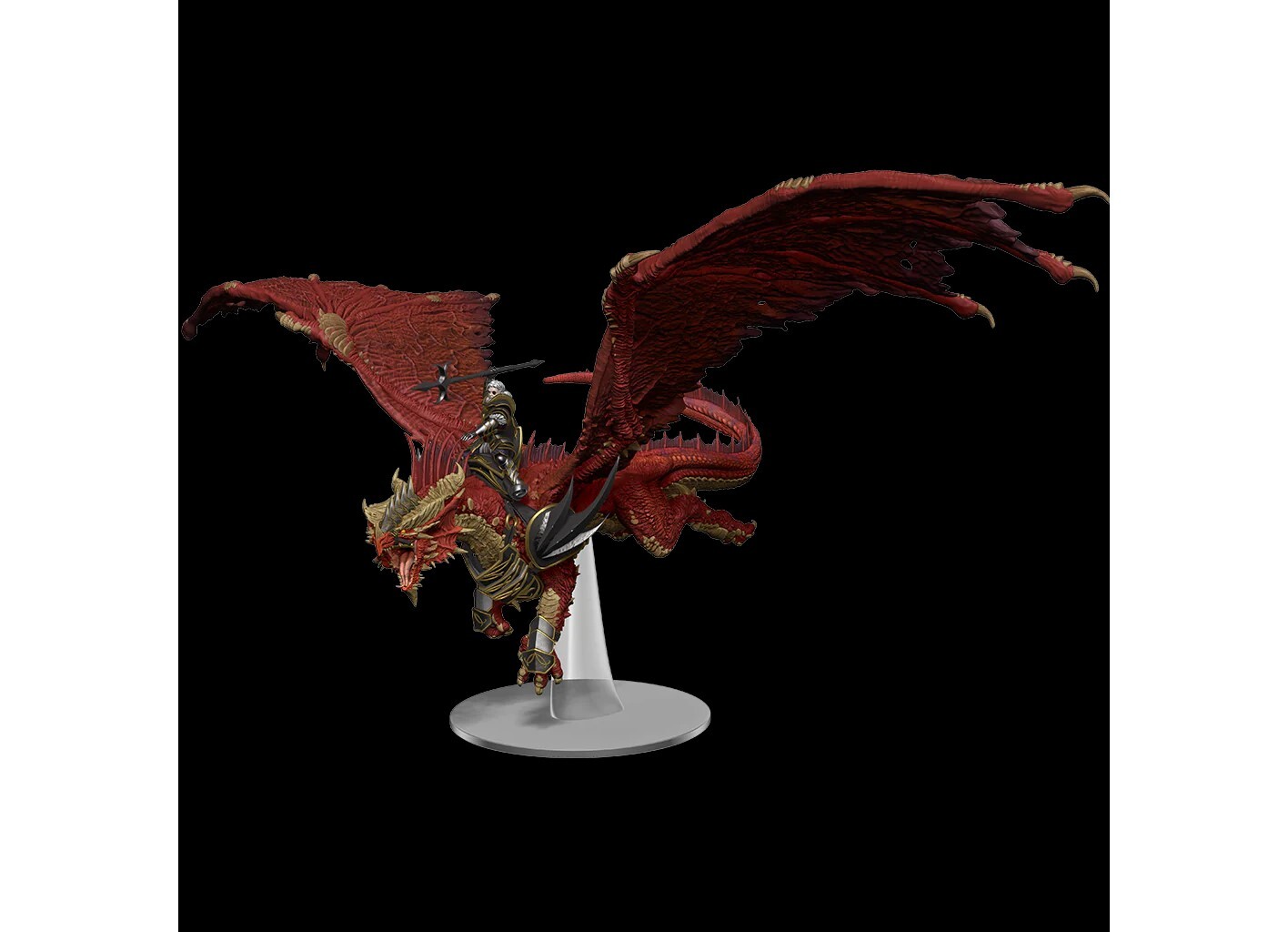 Dungeons & Dragons Shadow of the Dragon Queen Kansaldi On Red Dragon Painted