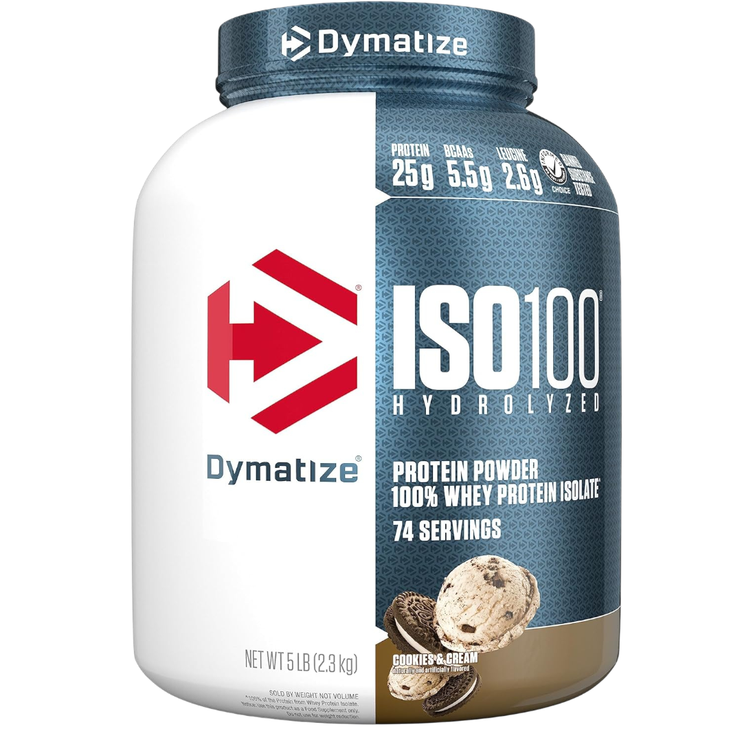 Dymatize Iso 100 - Proteína de suero hidrolizada