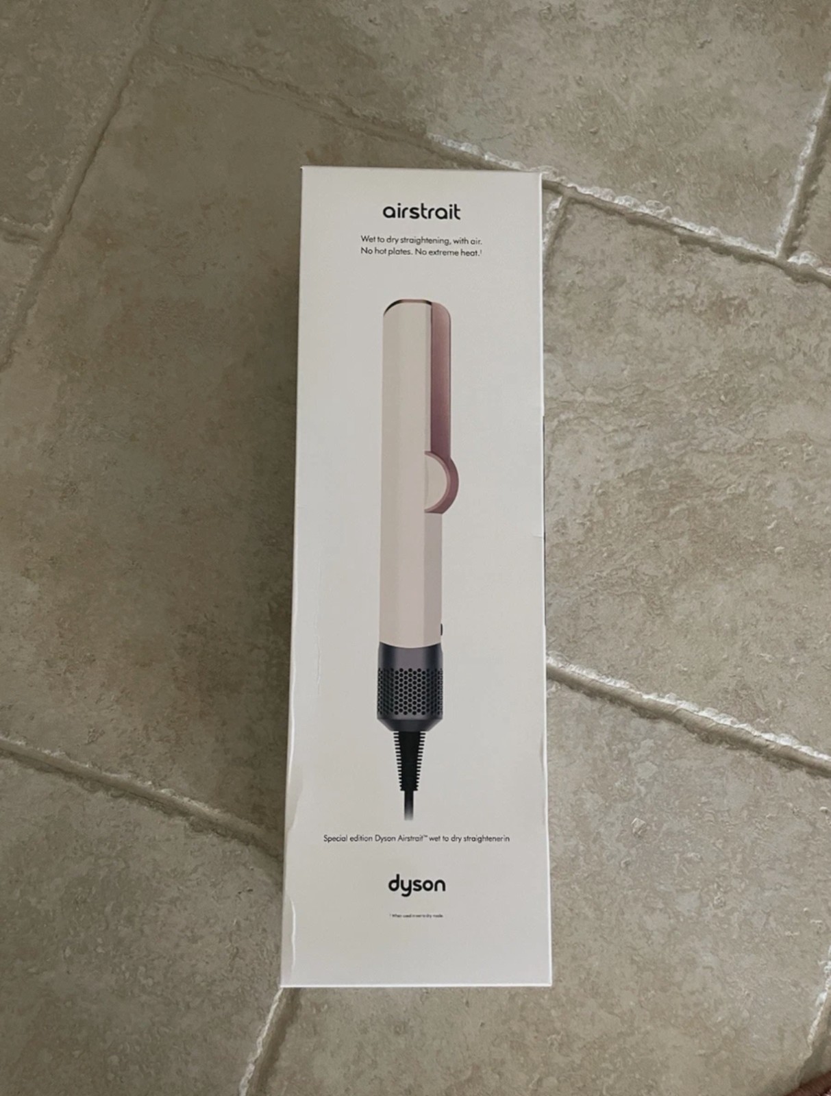 Dyson Airstrait Wet to Dry Hair Straightener Ceramic Pink/Rose Gold   With Case