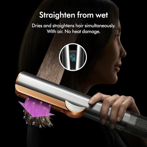 Dyson Airstrait  Straightener  Wet to Dry Hair Straightener  No Heat Damage  No hot Plates  All Hair Types
