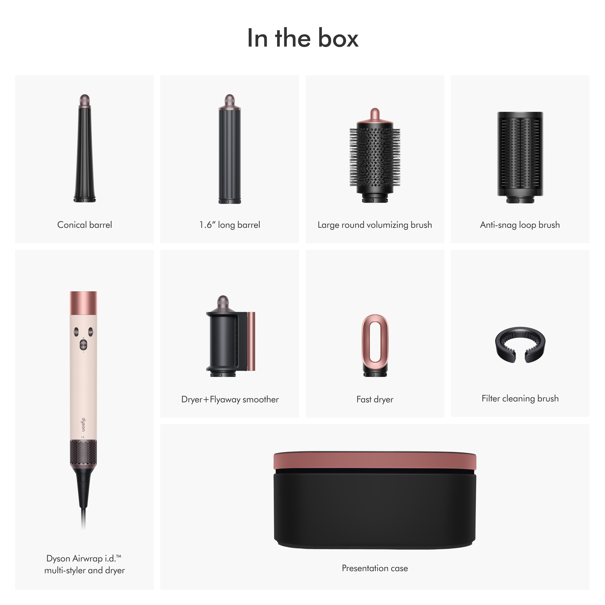 Dyson Airwrap i d   multi styler Straight Wavy   Refurbished