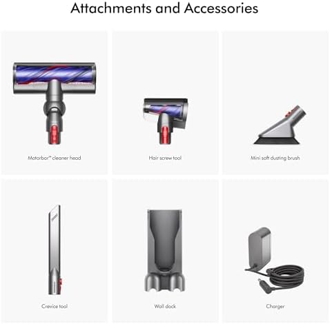 Dyson V11 Origin Cordless Vacuum  185AW  3 Power Modes  Up to 60 Minutes   Deep Cleans Hard Floors and Carpets  Detangles pet Hair  Converts to Handheld