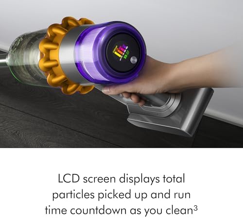Dyson V15 Detect Cordless Vacuum Cleaner  Yellow/Nickel