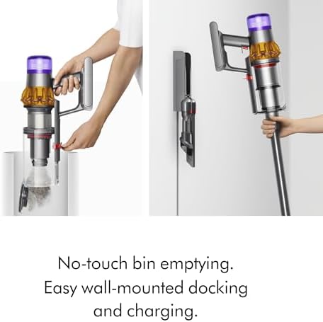 Dyson V15 Detect Cordless Vacuum Cleaner  Yellow/Nickel