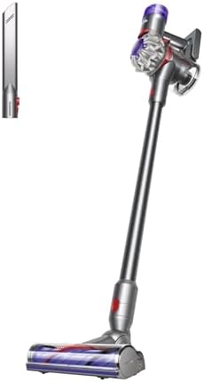 Dyson V8 Cordless Vacuum  Cleans Hard Floors and Carpets  Detangles  Converts to Handheld  115AW  2 Power Modes  Up to 40 Minutes 