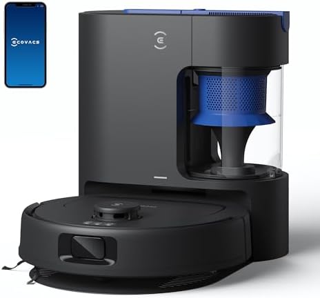 ECOVACS DEEBOT N20e Plus Robot Vacuum and Mop  10000Pa Strong Suction  Self Emptying Bagless Base  Tangle Free Roller for Pet Hair  Smart Mapping  300 Min Runtime  Alexa Compatible