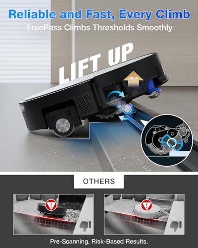 ECOVACS DEEBOT N20e Plus Robot Vacuum and Mop  10000Pa Strong Suction  Self Emptying Bagless Base  Tangle Free Roller for Pet Hair  Smart Mapping  300 Min Runtime  Alexa Compatible