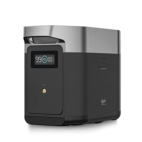 EF ECOFLOW Central eléctrica portátil DELTA 3 Classic, batería LiFePO4 de 1024 Wh, salida USB-C de 1800 W AC/100 W, carga rápida de 1 hora, generador solar para respaldo del hogar, camping y caravanas (panel solar opcional)