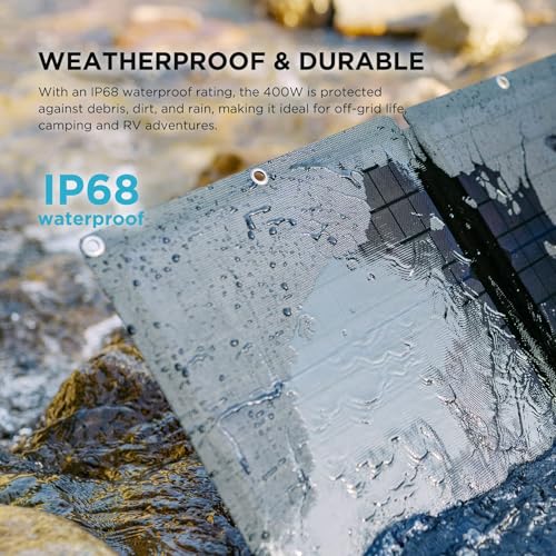 EF ECOFLOW Portable Power Station 3600Wh DELTA Pro  120V AC Outlets x 5  3600W  2 7H Fast Charge  Lifepo4 Power Station  Solar Generator for Home Use  Power Outage  Camping  RV  Emergencies