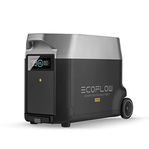 EF ECOFLOW Solar Generator 3 6KWh DELTA Pro with 2X400W Portable Solar Panel  23  High Efficiency  5 AC Outlets  120V/3600W  for Home Backup Outdoors Camping RV Emergency