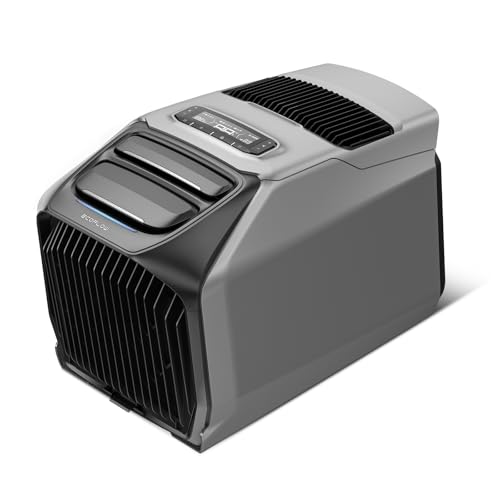 EF ECOFLOW WAVE 3 Portable Air Conditioner  1800W/6100 BTU Cooling and 2000W/6800 BTU Heating  1000W Fast Charging in 75 mins  8H Wireless Running  APP Control  for Camping  Vanlife  RVs