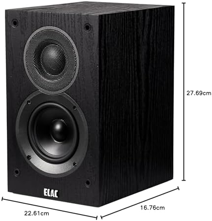 ELAC 4 Passive Wired Bookshelf Speakers