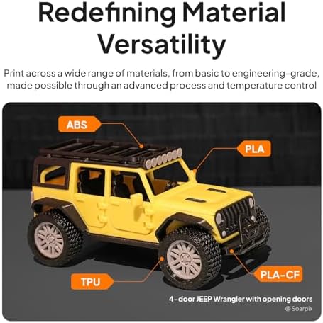 ELEGOO Centauri Carbon 2 Combo Multi Color 3D Printer  CoreXY 500mm/s High Speed Multicolor Printing with Canvas  1 Click Full Auto Leveling and 350 C High Temp Nozzle  256x256x256mm Build Volume