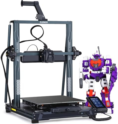 ELEGOO Centauri Carbon 2 Combo Multi Color 3D Printer  CoreXY 500mm/s High Speed Multicolor Printing with Canvas  1 Click Full Auto Leveling and 350 C High Temp Nozzle  256x256x256mm Build Volume