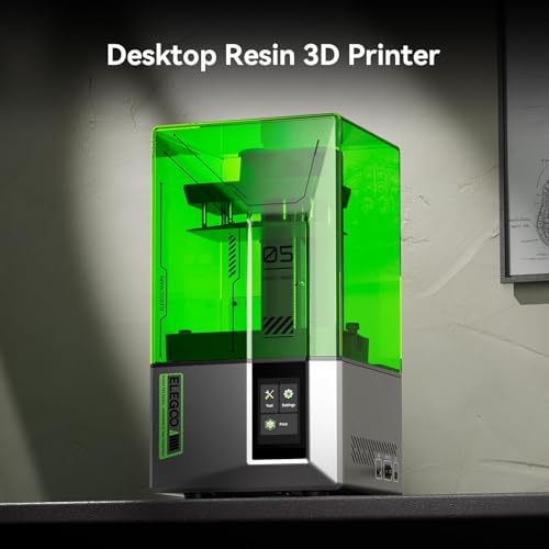 ELEGOO Mars 5 Resin 3D Printer with 4K Mono LCD Automatic Leveling  Desktop 3D Printer with Printing Size of 5 65   3 53   5 91 inches