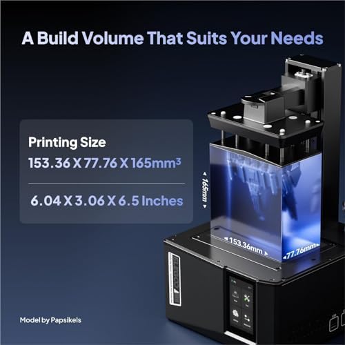 ELEGOO Mars 5 Ultra 7 9K MSLA Resin 3D Printer with Intelligent Mechanical Sensor  150mm/h Fast Speed  AI Camera  Wi Fi Cluster Printing  Auto Leveling  Printing Size of 6 04   3 06   6 49 inch