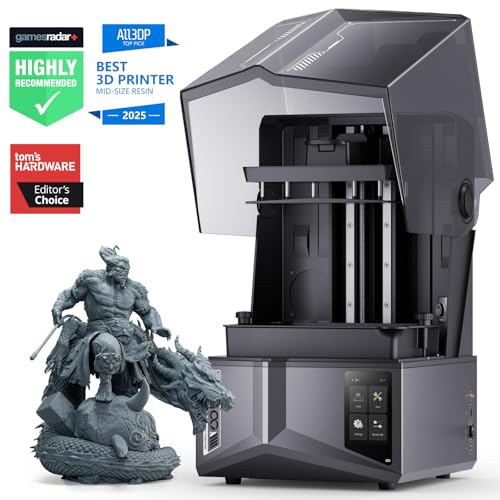 ELEGOO Saturn 4 Ultra 12K Resin 3D Printer  with Smart Automatic Leveling  10 Inch 12K Monochrome LCD  150mm/h Faster Printing Speed 8 62x4 84x8 66 Inch Printing Size