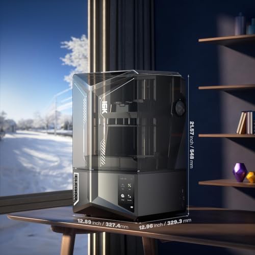 ELEGOO Saturn 4 Ultra 16K Resin 3D Printer with 10 16K Mono LCD and Flip up Lid  Smart Tank Heating at 30  C  150mm/h High Speed Printing  Large Printing Size of 8 33   4 66   8 66 Inches