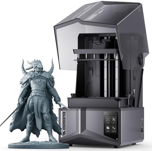 ELEGOO Saturn 4 Ultra 16K Resin 3D Printer with 10 16K Mono LCD and Flip up Lid  Smart Tank Heating at 30  C  150mm/h High Speed Printing  Large Printing Size of 8 33   4 66   8 66 Inches